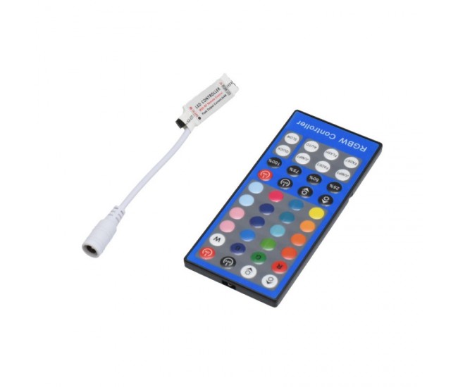 Mini Controler Led RGBW + Telecomanda IR 40 Taste