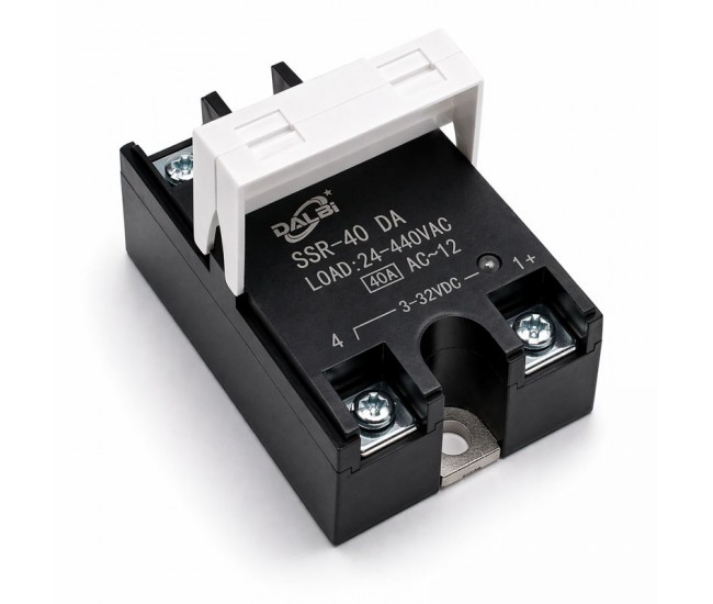Releu Static SSR-40 DA 40A 24-440V AC Control 3-32V DC DALBI