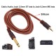 Cablu Audio Jack 3,5mm ST tata -Jack 6,3mm MO tata Siliconat / 1,5m Pro