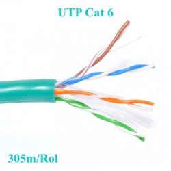 Cablu UTP Cat 6 Cupru Integral 8 Fire Ted, 305m/Rol Cablu UTP Cat 6 Cupru Integral 8 Fire Ted, 305m/Rol