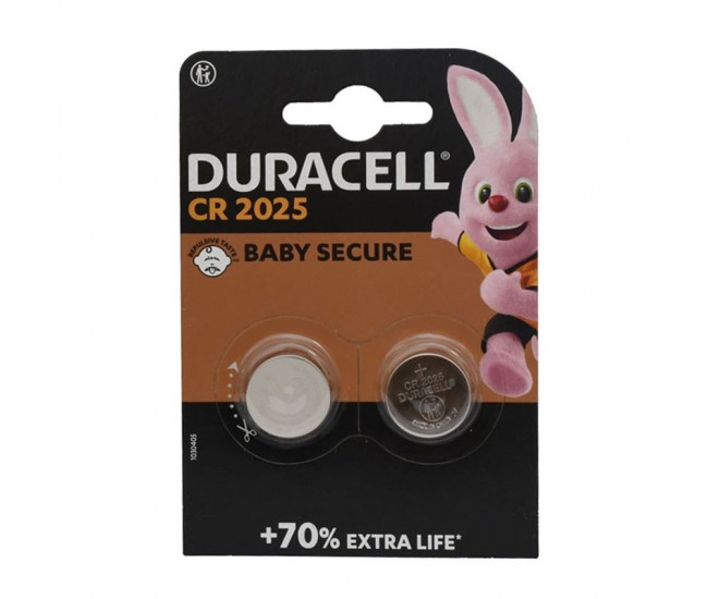 Baterie Duracell LI-ION 3V CR2025 - 2Buc/Set