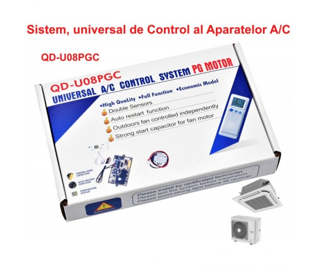 Kit Universal QD-U08PGC de Control pentru Aparate A/C