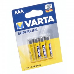 Baterii Varta Superlife R3 AAA, 4buc/set Baterii Varta Superlife R3 AAA, 4buc/set