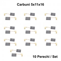 Perii Colectoare Carbuni 5x11x16 - (325) - Papuc M 2,8mm Cot / 10Set/Punga Perii Colectoare Carbuni 5x11x16 - (325) - Papuc M 2,8mm Cot / 10Set/Punga