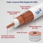 Cablu Coaxial TV UHD 4K DIGITAL - RG6 Cupru - 100m/Rol