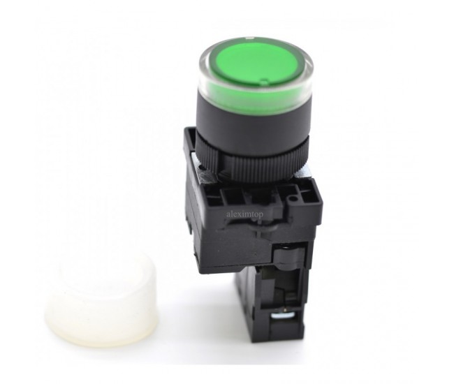 Buton Push EB2 Verde 22mm