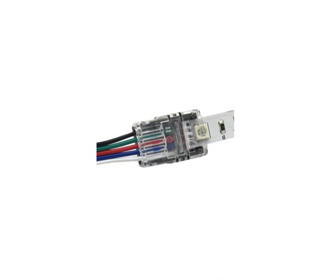 Conector Banda Led RGBW 12mm/5 Pini - 5 Fire