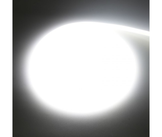 Banda Led Cob Alb-Rece 6500K Neon Flex - 288led/m - IP65 / 220V - 10W/ml / Rola 5ml