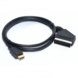 Cablu HDMI Tata-SCART Tata/1,5m Cablu HDMI Tata-SCART Tata/1,5m