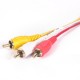 Cablu Scart 21 Pini-3 RCA/1,5m