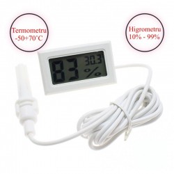 Termometru Digital cu Umiditate -50˚C +70˚C Termometru Digital cu Umiditate -50˚C +70˚C