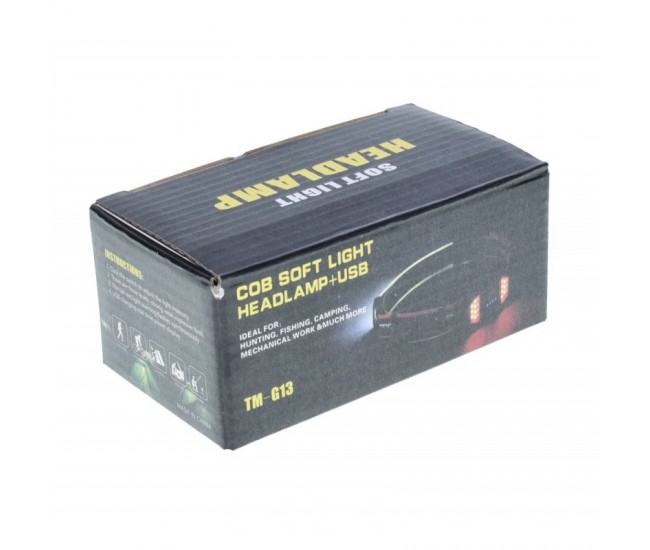 Lanterna de Cap cu Led-Cob Flexibil G13