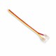 Conector Banda LED COB Monocolor 12mm 3 Pini cu Cablu 10cm Set 10 Buc YOA3P-12-1 DALBI