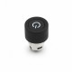 Intrerupator Push Iluminat Albastru 4 Contacte 12,5mm cu Membrana Cauciuc DALBI
