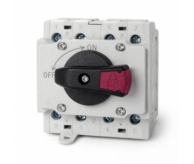 Intrerupator DC Fotovoltaic 4 Poli 1500V 32A PV Switch Disconnector