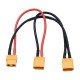 Cablu Adaptor XT60 1 Mama la 2 Tata in Serie, 20 cm