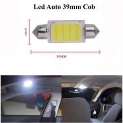 Led Auto 39mm Cob, Lumina Alba, 2buc/set Led Auto 39mm Cob, Lumina Alba, 2buc/set
