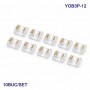 Conector pentru Imbinare Banda LED COB 12mm 3 Pini Strip to Strip Set 10 Buc DALBI YOB3P-12