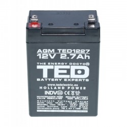 Acumulator Plumb - Acid 12V-2,7A TED Acumulator Plumb - Acid 12V-2,7A TED