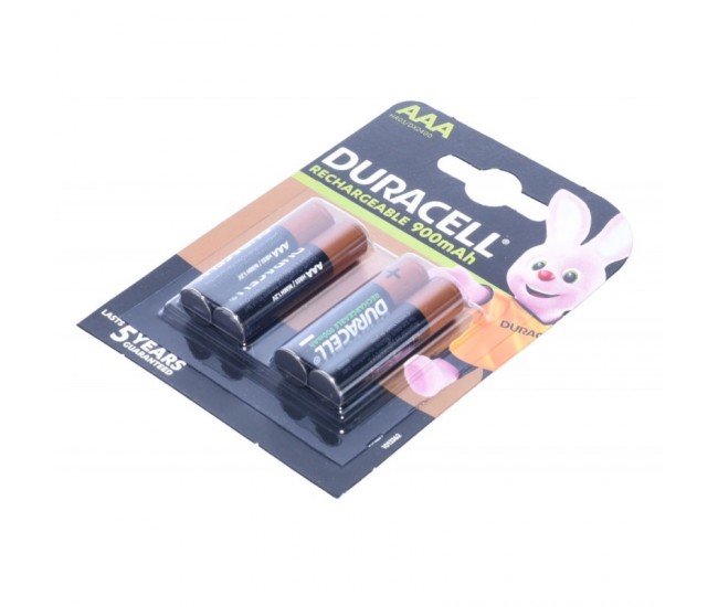 Acumulatori Duracell R3 AAA NI-MH 900mAH, 4buc/set