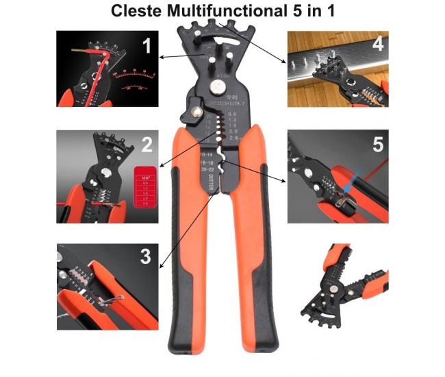 Cleste Multifunctional 5 in 1