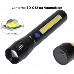 Lanterna TD-C82-5W cu Acumulator Lanterna TD-C82-5W cu Acumulator