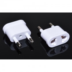 Adaptor Stecher US-China, Alb EL-0105QA Adaptor Stecher US-China, Alb EL-0105QA