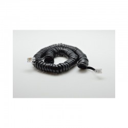 Cablu Telefon-Receptor 4 fire 4,5m/negru Cablu Telefon-Receptor 4 fire 4,5m/negru