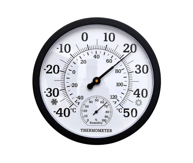 Termometru Rotund -40+50°C cu Higrometru 0-100RH - TH9250P