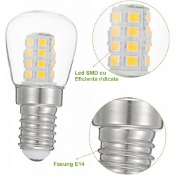 Bec de Frigider cu Led 3W / E14 Bec de Frigider cu Led 3W / E14