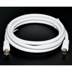 Cablu Tv mufat RG6 Aliaj-Cuprat 1,5m Cablu Tv mufat RG6 Aliaj-Cuprat 1,5m