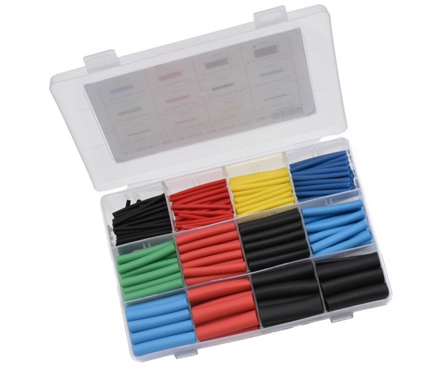 Tub Termocontractabil 3:1 Waterproof cu Silicon, 280buc / Set