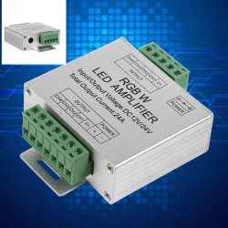 Amplificator Tensiune Banda Led RGBW, DC 12-24V / 24A Amplificator Tensiune Banda Led RGBW, DC 12-24V / 24A