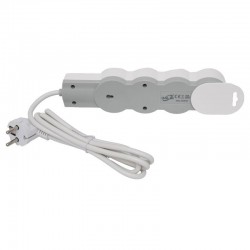 Prelungitor Electric cu Intrerupator, 3 Prize si Protectie Copii, Cablu 3x1mm / 3m Prelungitor Electric cu Intrerupator, 3 Prize si Protectie Copii, Cablu 3x1mm / 3m