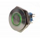 Push Buton 30mm/24V Led Verde