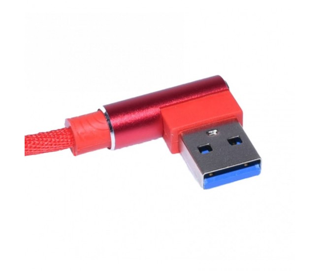 Cablu de Date USB - Tip C  la 90˚ W05