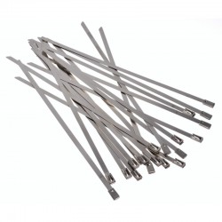 Colier de Inox 4,6 x 200mm, 20Buc/Set Colier de Inox 4,6 x 200mm, 20Buc/Set