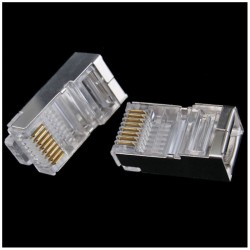 Mufa FTP-UTP Metal RJ45 100b/set Mufa FTP-UTP Metal RJ45 100b/set