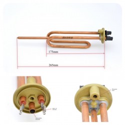 Rezistenta Boiler 2000W Indoita cu Flansa PLQ Rezistenta Boiler 2000W Indoita cu Flansa PLQ