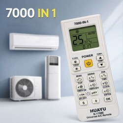 Telecomandă Universală Aer Condiționat HUAYU K-1788E – 7000 în 1, Compatibilă cu Majoritatea Aparatelor AC