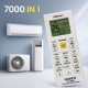 Telecomandă Universală Aer Condiționat HUAYU K-1788E – 7000 în 1, Compatibilă cu Majoritatea Aparatelor AC