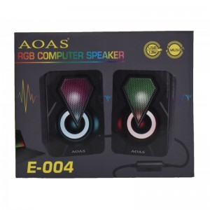 Boxe pentru Calculator cu Leduri RGB si Usb E-004