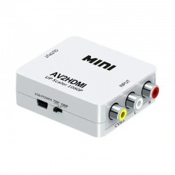 Convertor mini AV2HDMI / 3RCA - HDMI / HDV-554 Convertor mini AV2HDMI / 3RCA - HDMI / HDV-554
