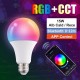 Bec RGBW-CCT Smart E27 cu Bluetooth - Wifi si APP