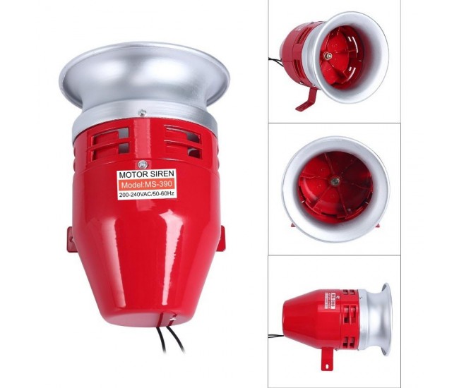 Sirena Alarmare cu Motor 220VAC / MS-390