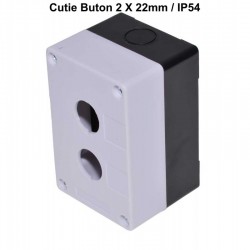 Cutie Buton 2x22mm, IP54 Cutie Buton 2x22mm, IP54