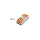 Conector Doza 3+3 Fire 4KV / 32A, PCT-223