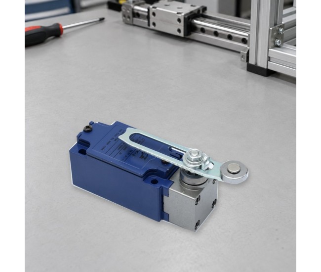 Limitator de Cursa J10541 cu Parghie Reglabila de 96mm si Rola Metalica, IP66 DALBI