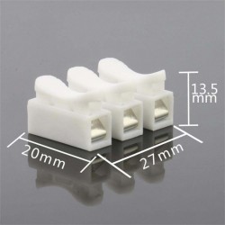 Conector Rapid CH-303 Alb, 100buc/Set Conector Rapid CH-303 Alb, 100buc/Set