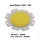 Led Cob 26mm, Putere 5W